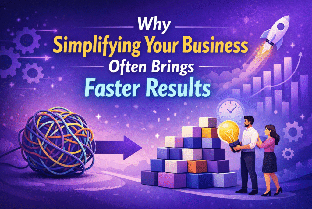 Why Simplifying Your Business Often Brings Faster Results