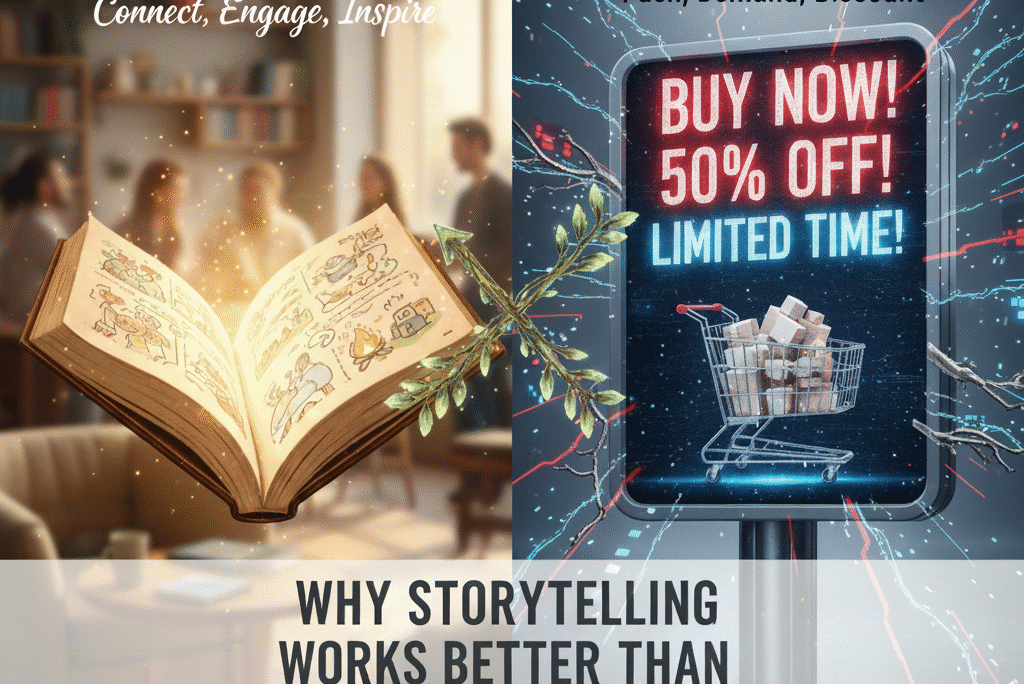 Why Storytelling Works Better Than Sales Posts